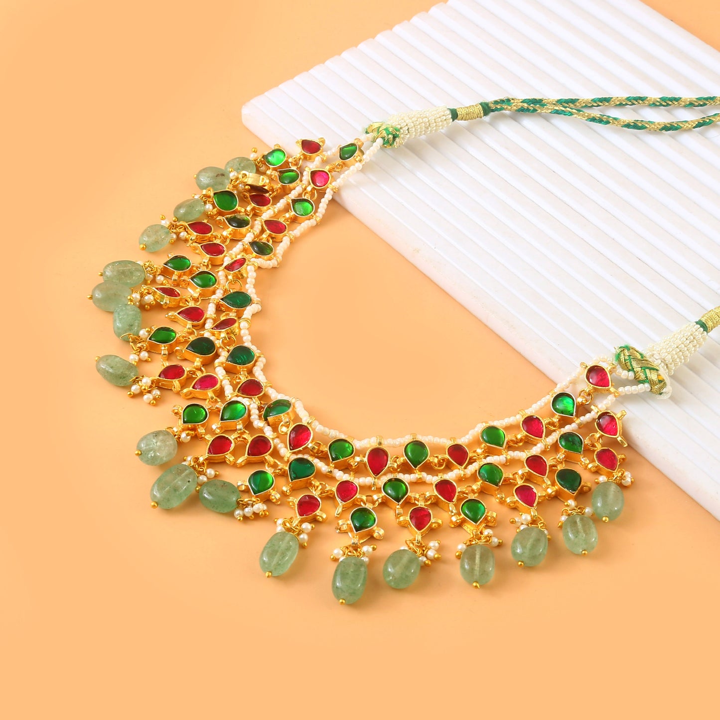 Jadau Kundan Necklace in south india an opulent choker Set