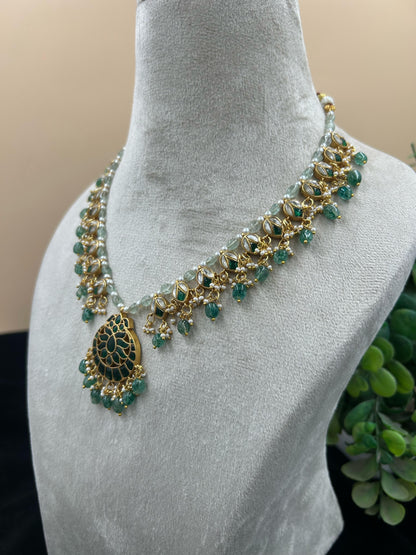 Jadau Kundan Necklace Set