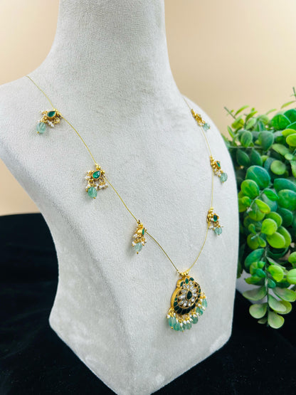 Single Chain Bead Necklase Set 2