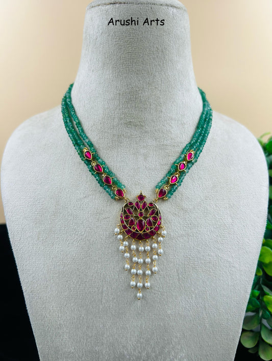 Beads Moti Necklace Set