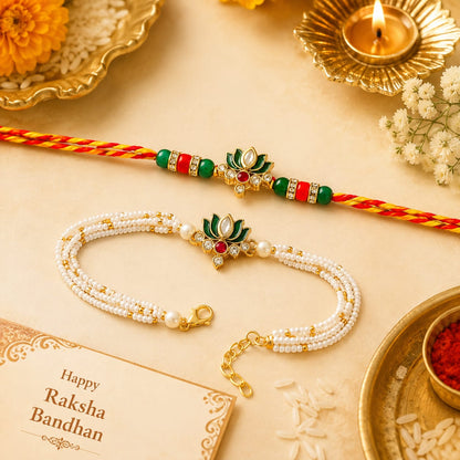 Kamal bhaiya bhabhi Rakhi premium quality