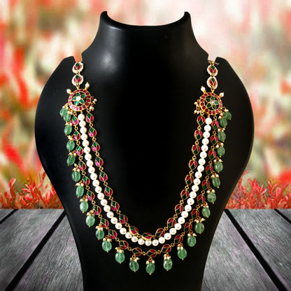 Jadau Kundan Necklace Set