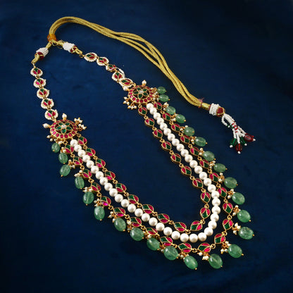 Jadau Kundan Necklace Set