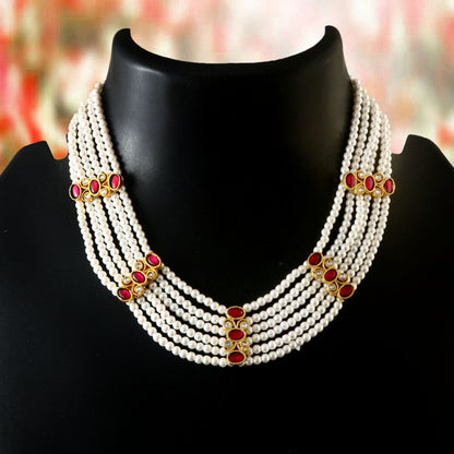 Choaker Necklace Set (5 Line)
