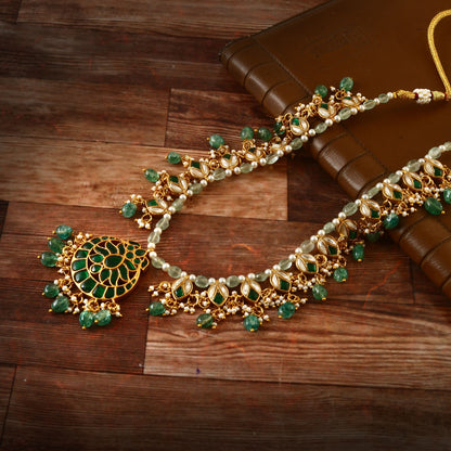 Jadau Kundan Necklace Set