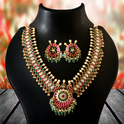 KUNDAN NECKLASE SET