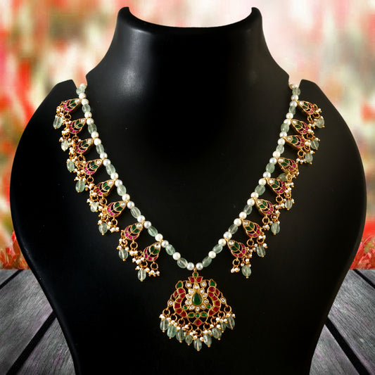 Jadau Kundan Necklase Set 1