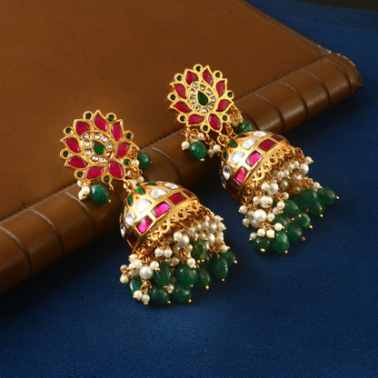 Long Jhumka Set