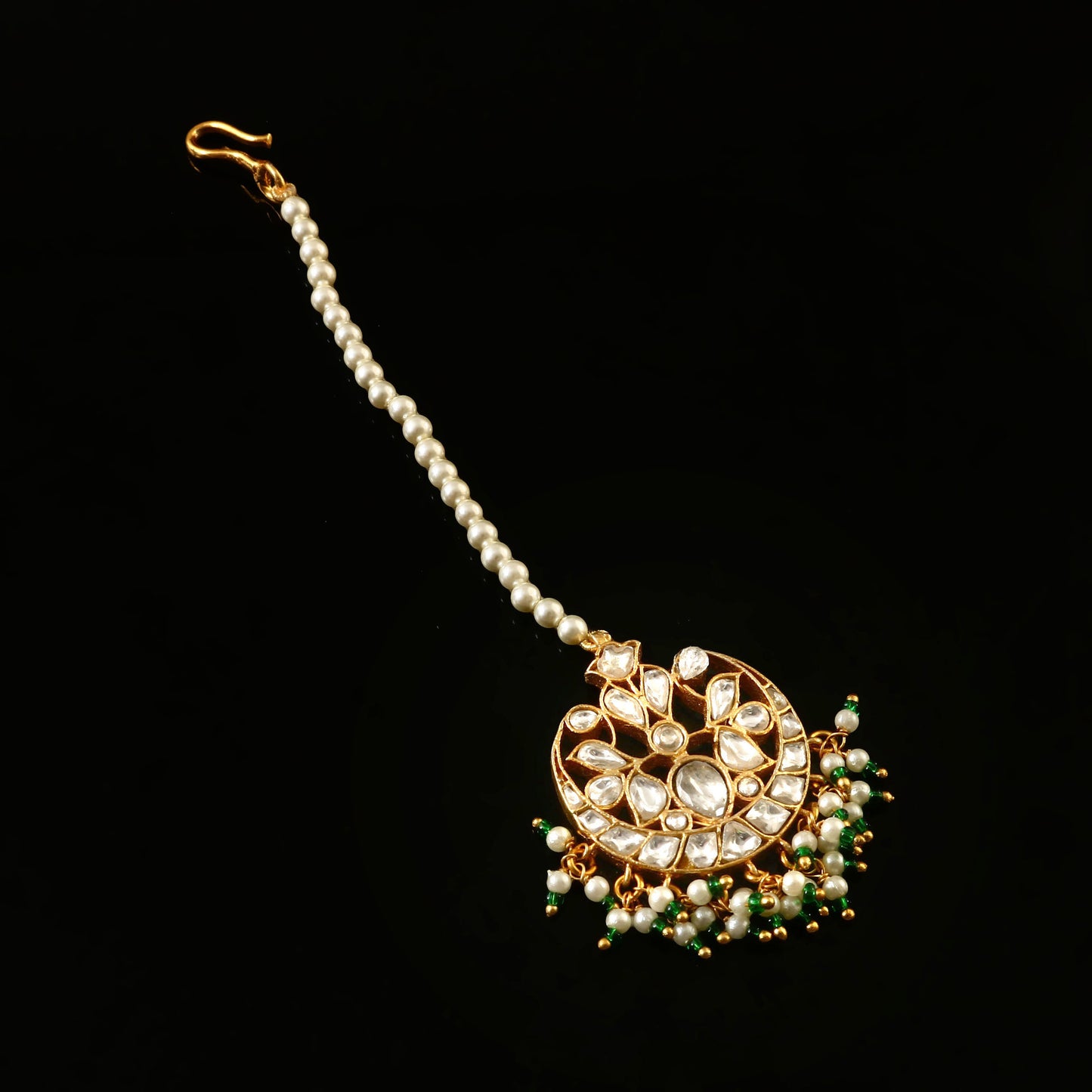 Maang Tika Set (Moon)