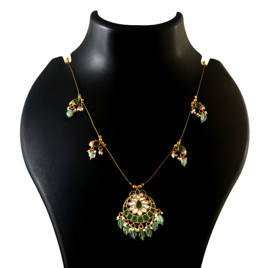 Single Chain Bead Necklase Set 2