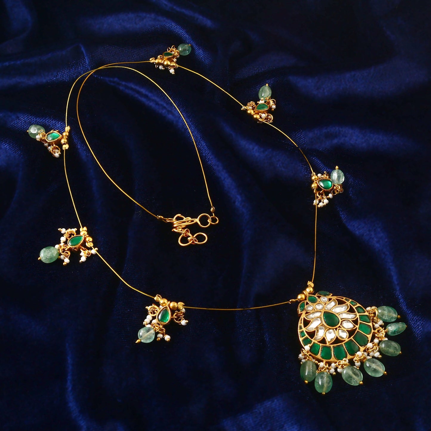 Single Chain Bead Necklase Set 2