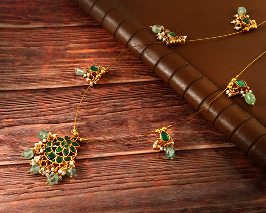 Single Chain Necklace Tika Set