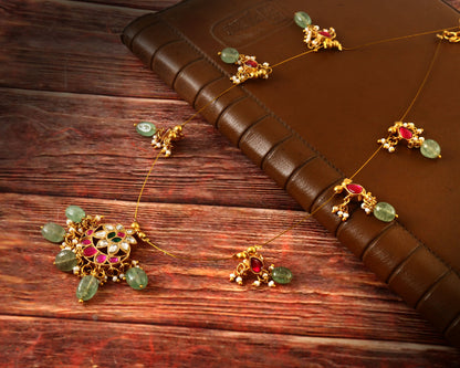 Jadau Kundan Necklace set