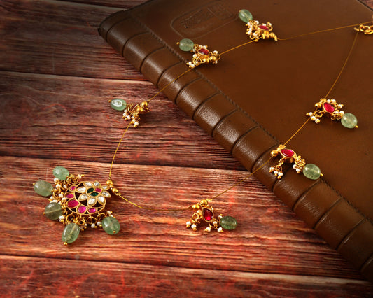 Jadau Kundan Necklace set