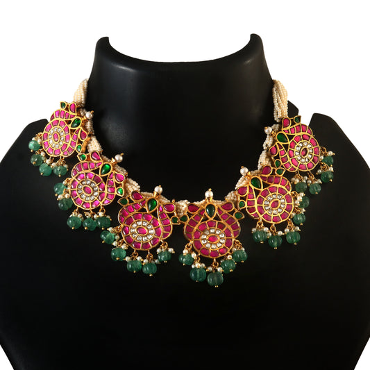 Jadau Kundan Neckalce