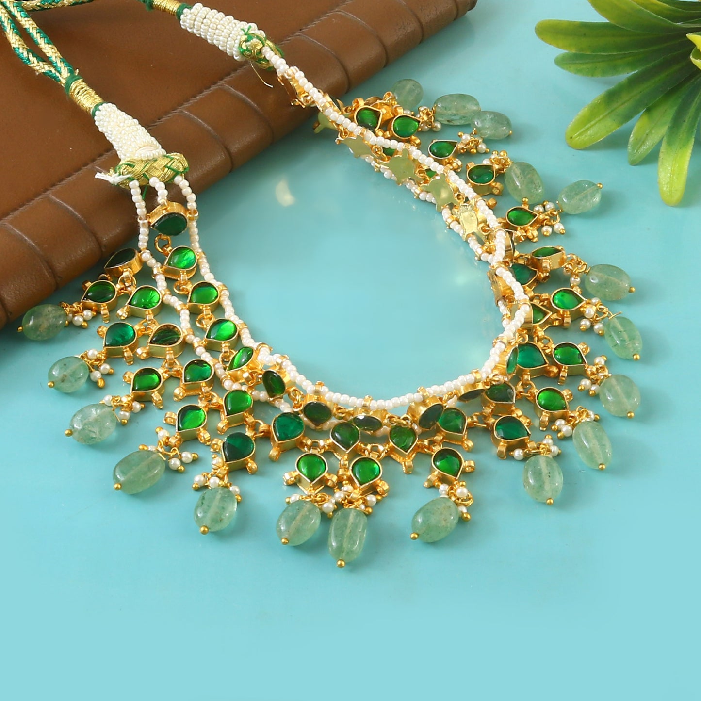 Jadau Kundan Necklace in south india an opulent choker  Set