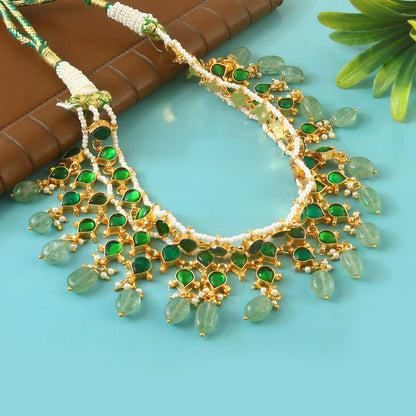 Jadau Kundan Necklace in south india an opulent choker  Set