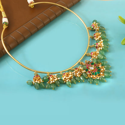 South Indian asali Kundan judaau chokar Set