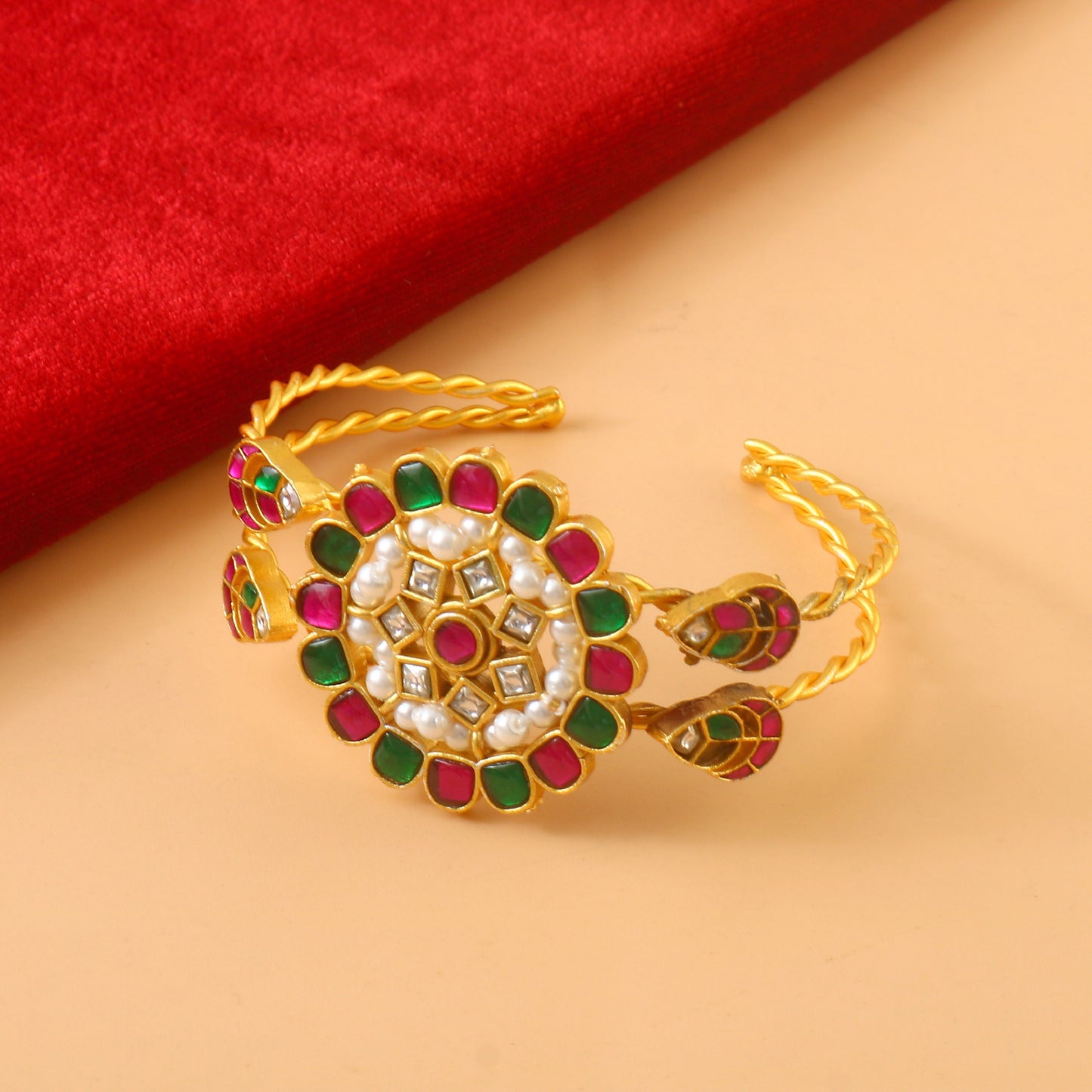 Kundan floral Bracelet