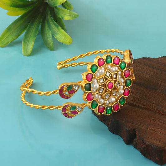 Kundan floral Bracelet