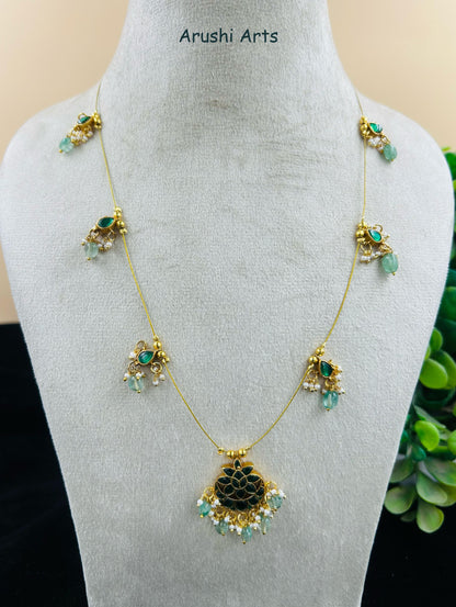 Single Chain Necklace Tika Set