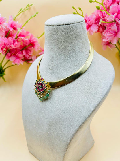 Jadau Kundan Tar Necklace