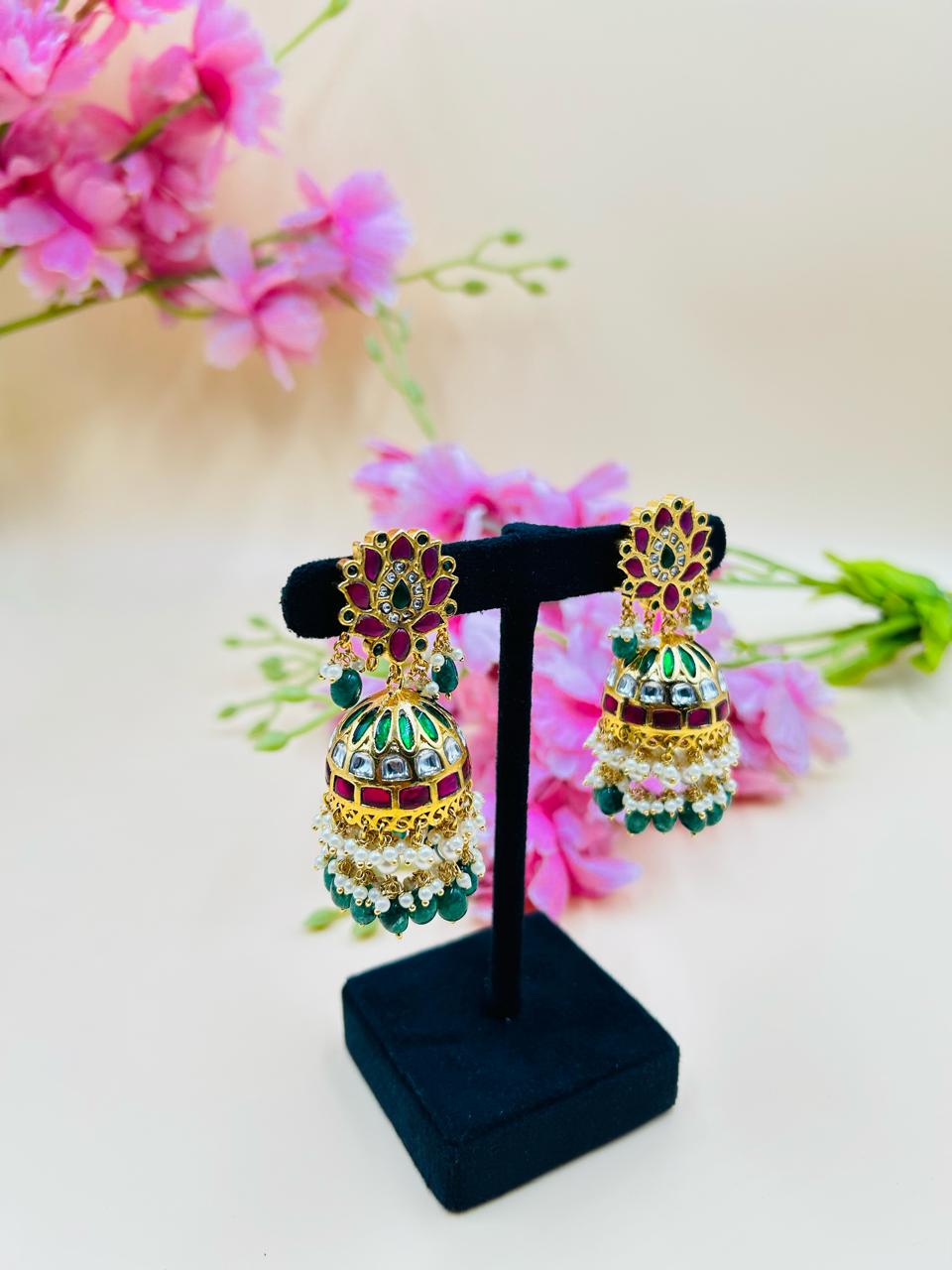 Long Jhumka Set