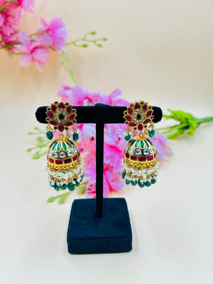Long Jhumka Set