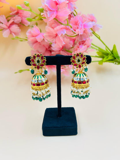 Long Jhumka Set