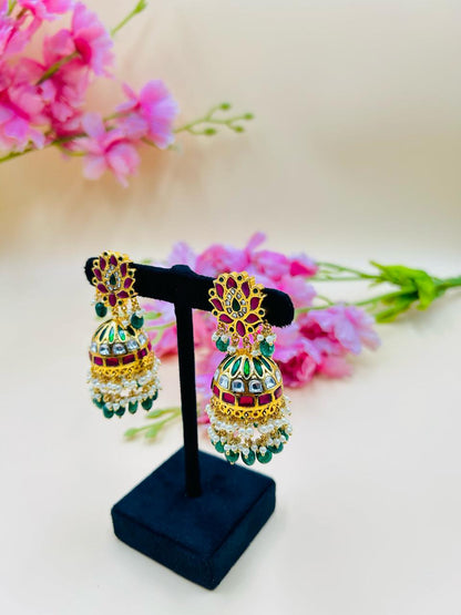 Long Jhumka Set