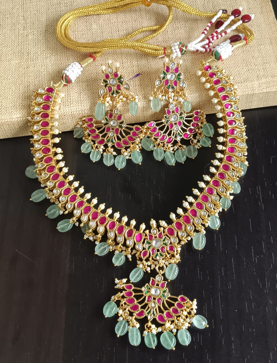 Necklace set ( Jadau Kundan premium Jewellery)