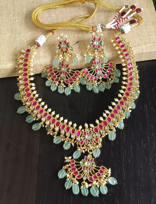 Necklace set ( Jadau Kundan premium Jewellery)
