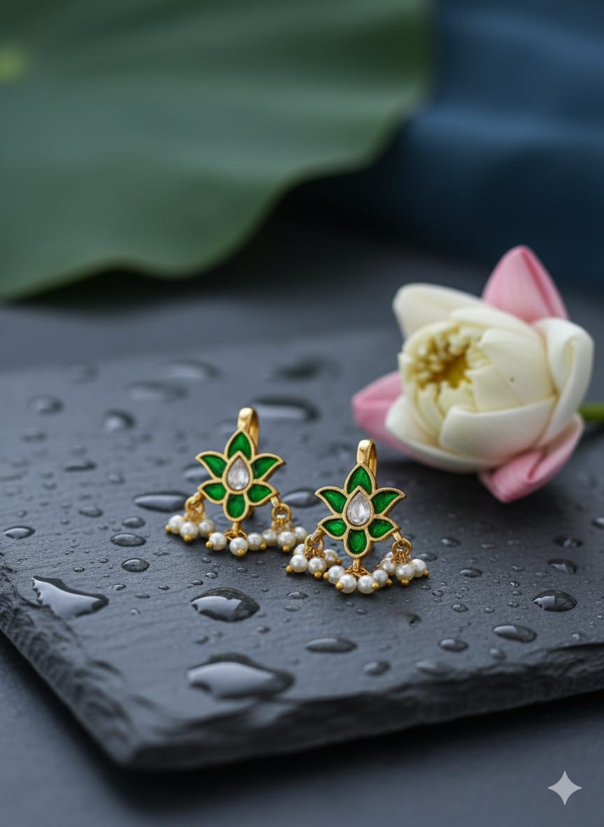 Jadau Bugadi Earrings