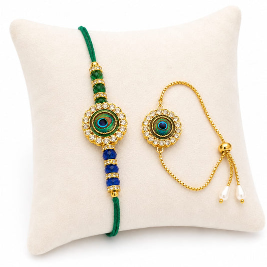Traditional Bhaiya Bhabhi Rakhi