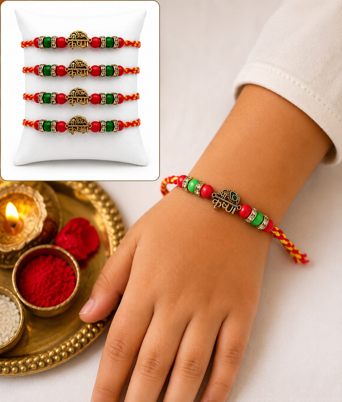 Make Raksha Bandhan extra special with our adorable Kids Rakhi Collection