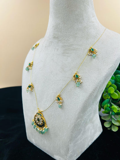 Single Chain Bead Necklase Set 2