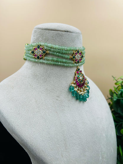 Round Beads Necklace Set 1